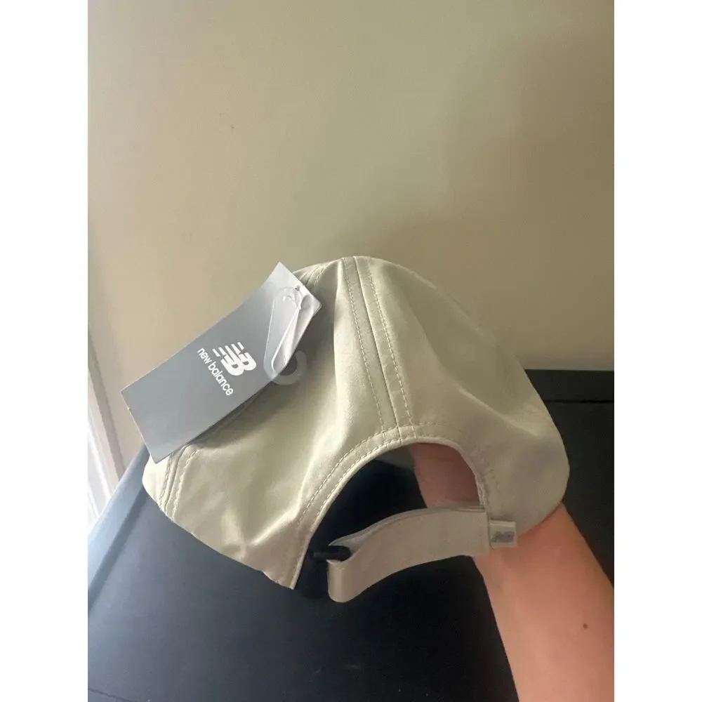 New Balance Unisex 6 Panel Performance Cap V2 Hat One Size Olive Green